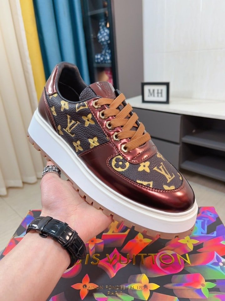 L0vis Vvtt0n Men’S Sneaker Monogram Empreinte Brown