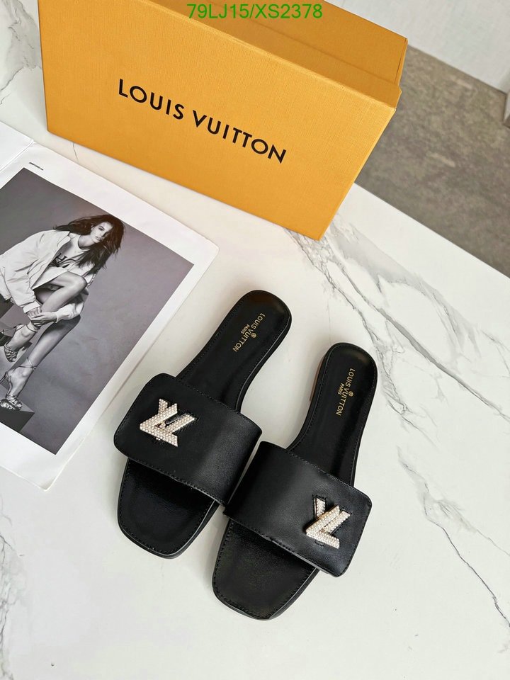 L0vis Vvtt0n Shake Flat Mule Black 1Ab10Y