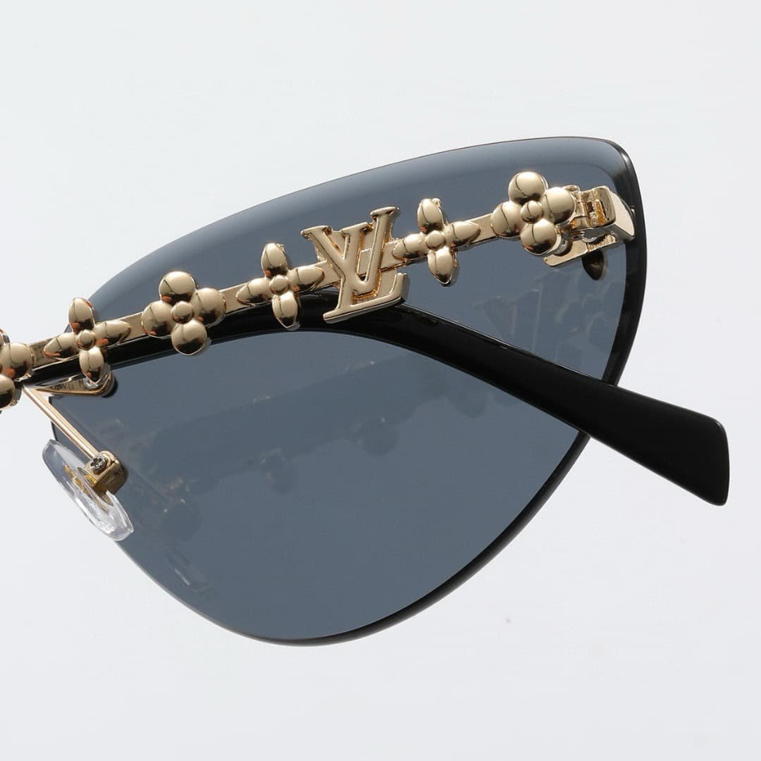 L0vis Vvtt0n Lv Bloom Cat Eye Glasses Black Z2138U