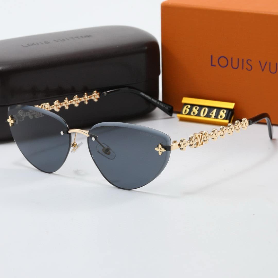 L0vis Vvtt0n Lv Bloom Cat Eye Glasses Black Z2138U