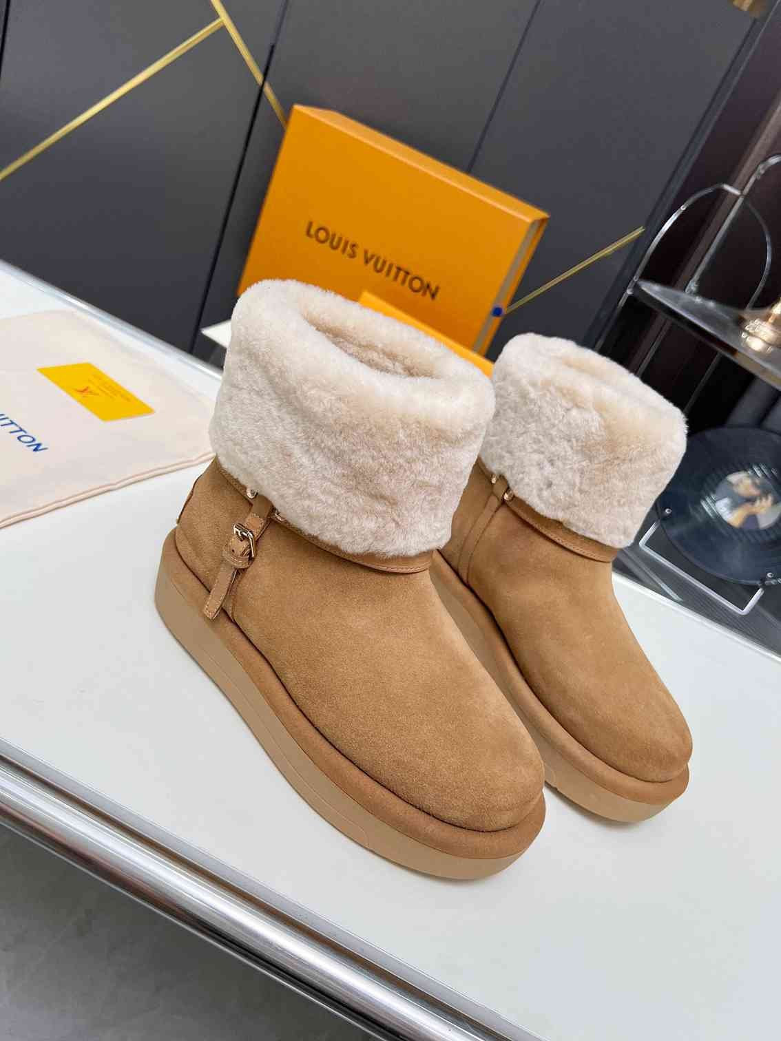 L0vis Vvtt0n Aspen Platform Ankle Boot Beige 1Ac79I