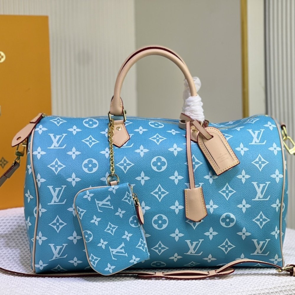 L0vis Vvtt0n Speedy P9 Bandoulière 40 Blue 40Cm M11564