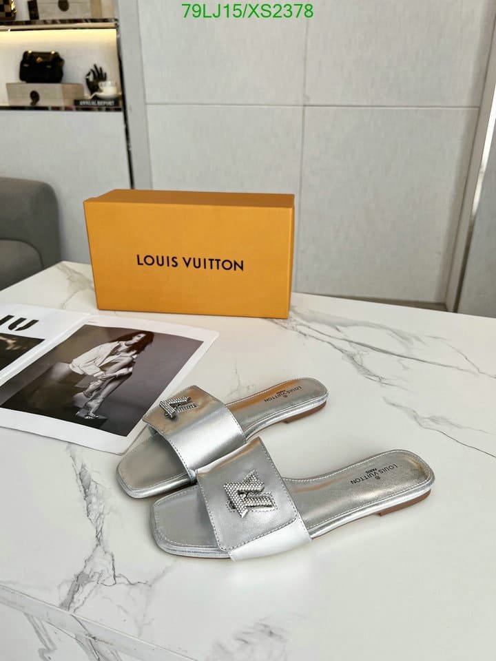 L0vis Vvtt0n Shake Flat Mule Silver 1Ab2Qz