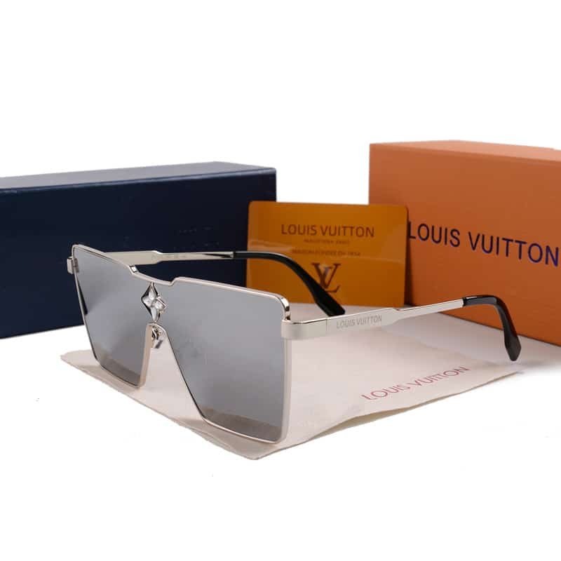 L0vis Vvtt0n Cyclone Metal Sunglasses Silver Hardware In Silver