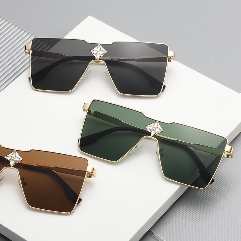 L0vis Vvtt0n Cyclone Metal Sunglasses Transparent Silver Z1701U