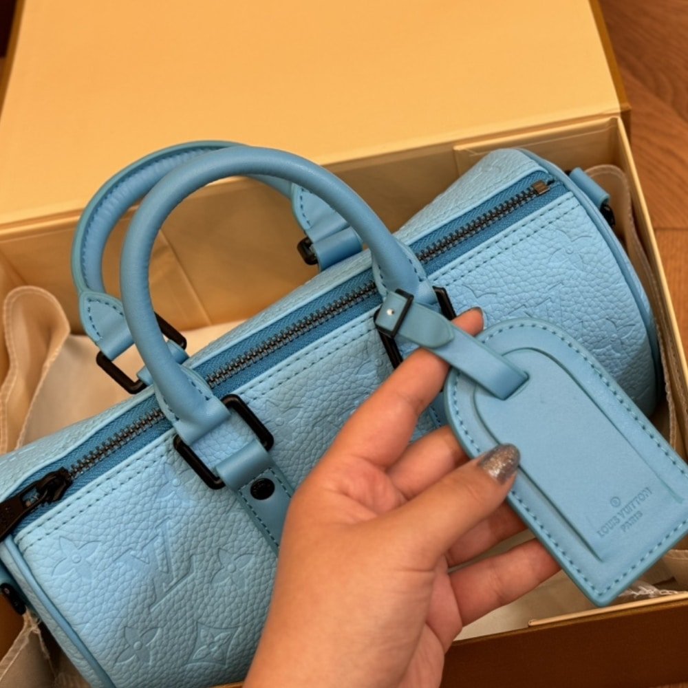 L0vis Vvtt0n Keepall Bandoulière 25 Turquoise 25Cm M11996