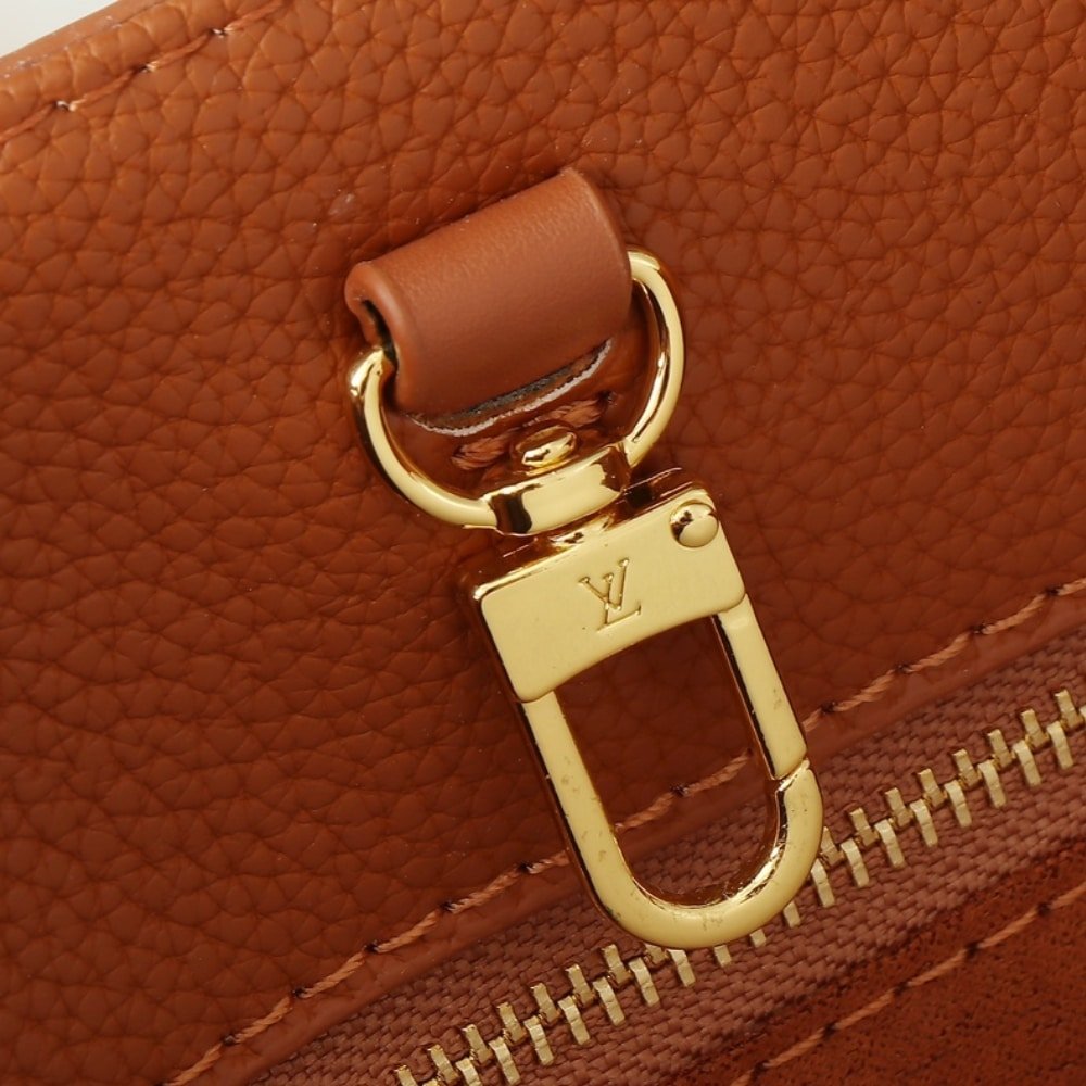 L0vis Vvtt0n On The Go MM Monogram Empreinte Leather Cognac 35Cm M12775