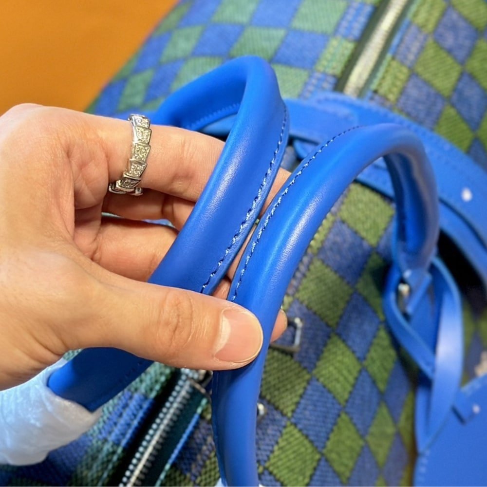L0vis Vvtt0n Keepall Bandoulière Blue Green 45Cm