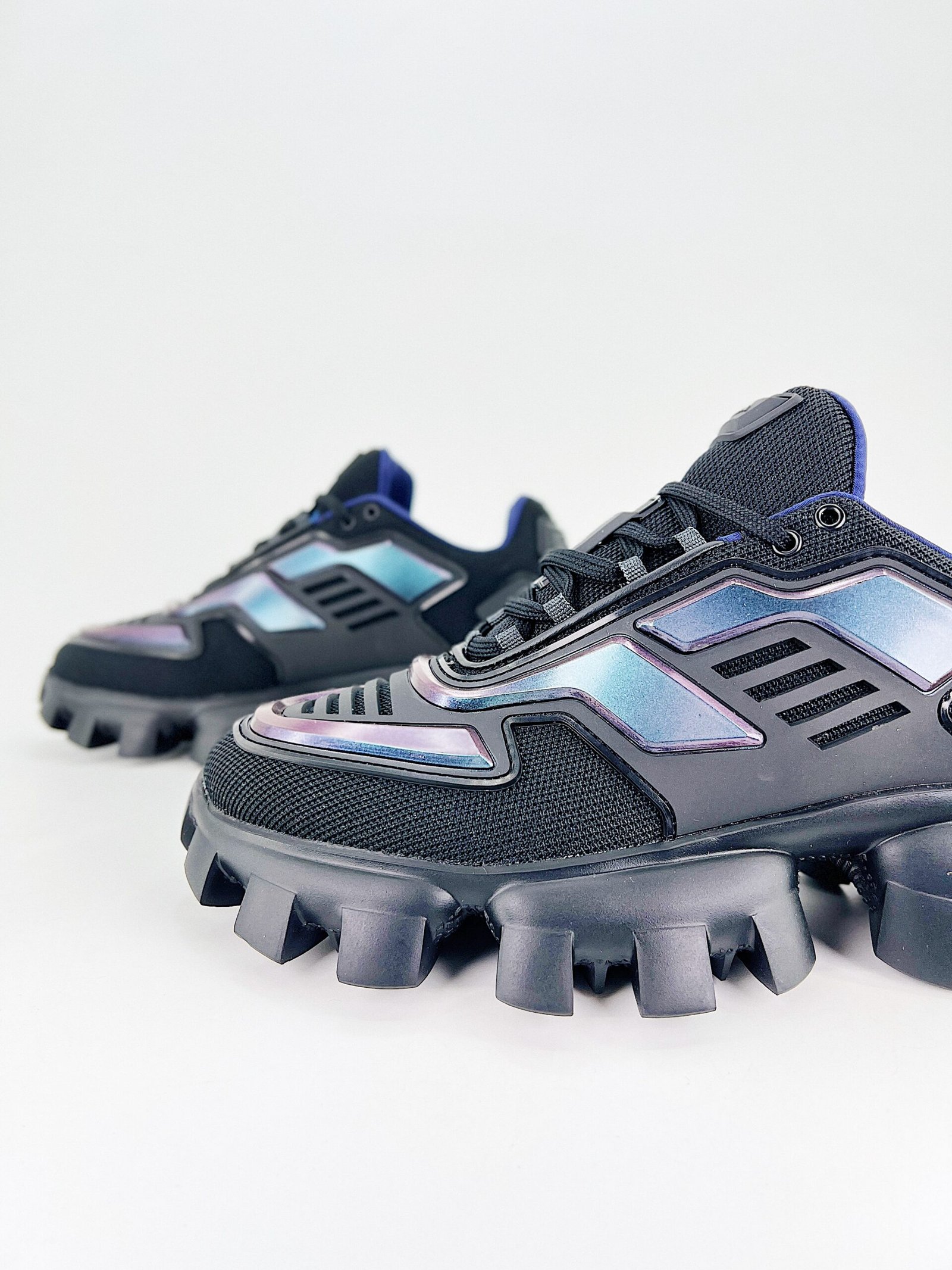 Pra*a Cloudbust Thunder Low Top Sneaker In Fabric Iridescent