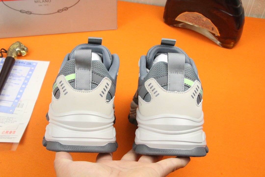 Pra*a Sport Running Sneaker In Grey