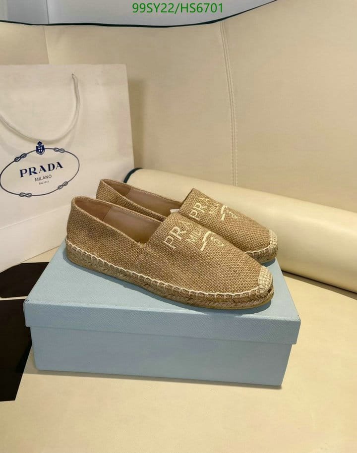 Pra*a Linen Espadrilles Beige