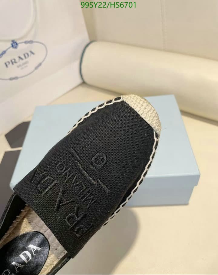 Pra*a Linen Espadrilles Black