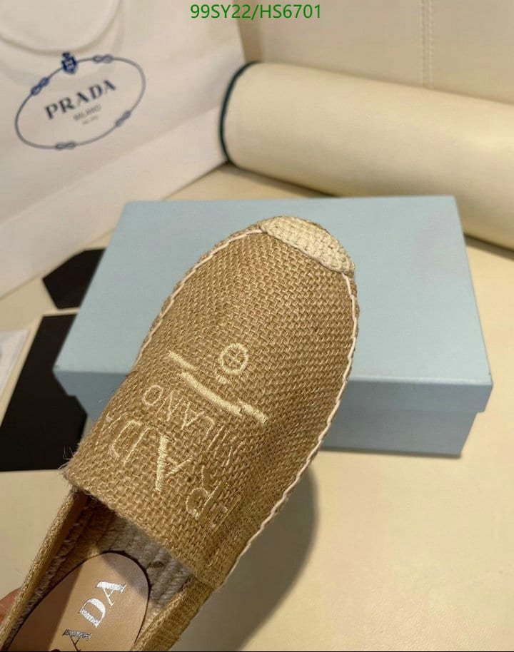 Pra*a Linen Espadrilles Beige