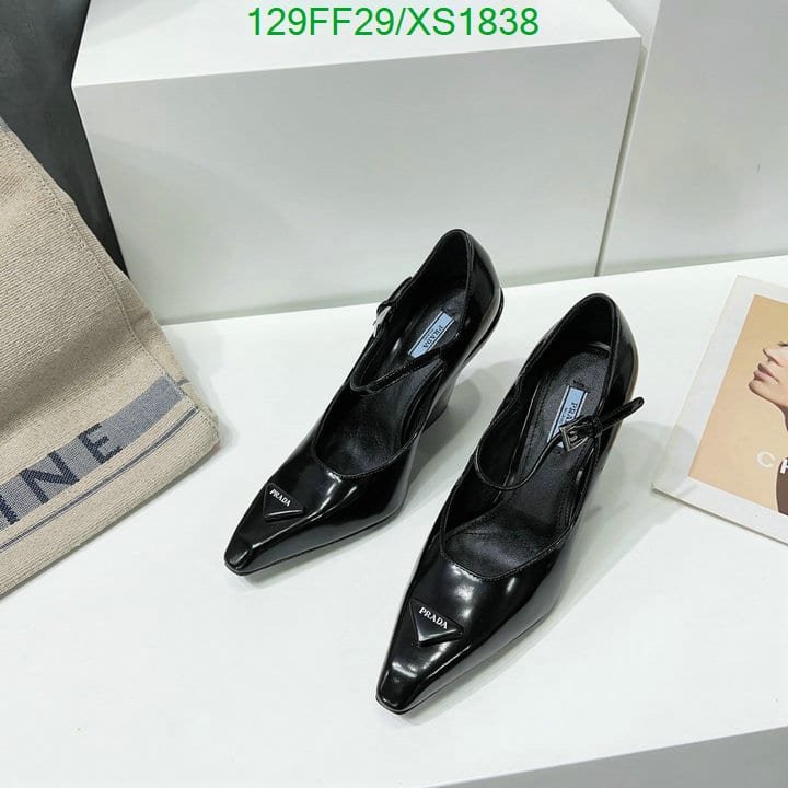 Pra*a Modellerie Leather Mary Jane Pumps In Nero Black