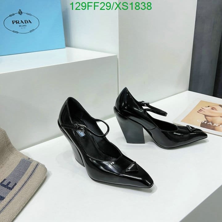 Pra*a Modellerie Leather Mary Jane Pumps In Nero Black