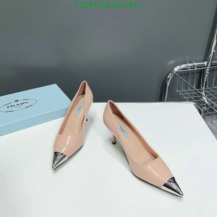 Pra*a Brushed Leather Pumps Pink