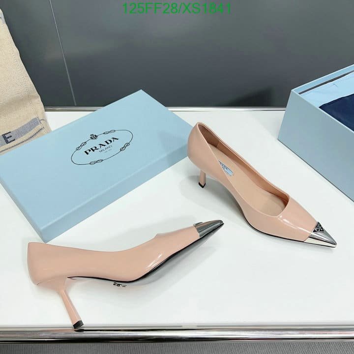Pra*a Brushed Leather Pumps Pink