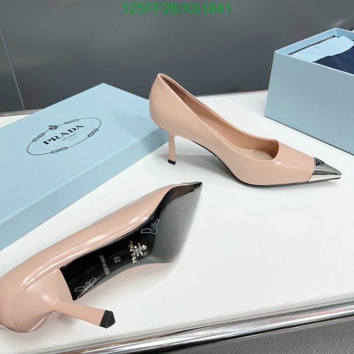 Pra*a Brushed Leather Pumps Pink