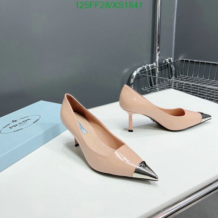 Pra*a Brushed Leather Pumps Pink
