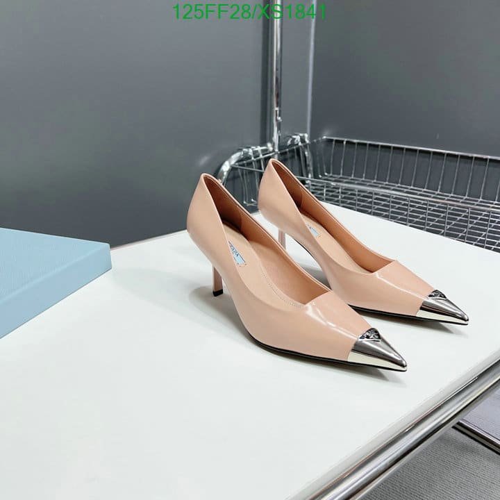 Pra*a Brushed Leather Pumps Pink