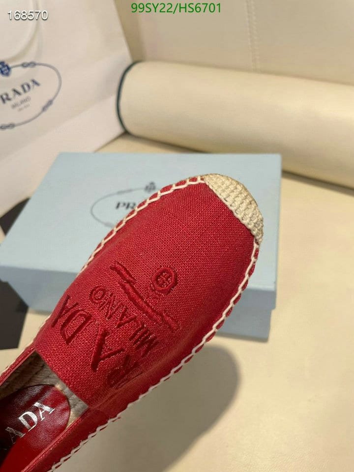 Pra*a Linen Espadrilles Red