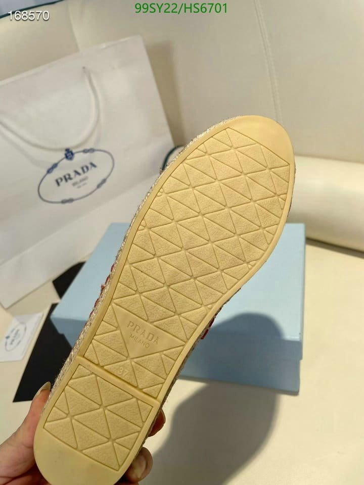 Pra*a Linen Espadrilles Red