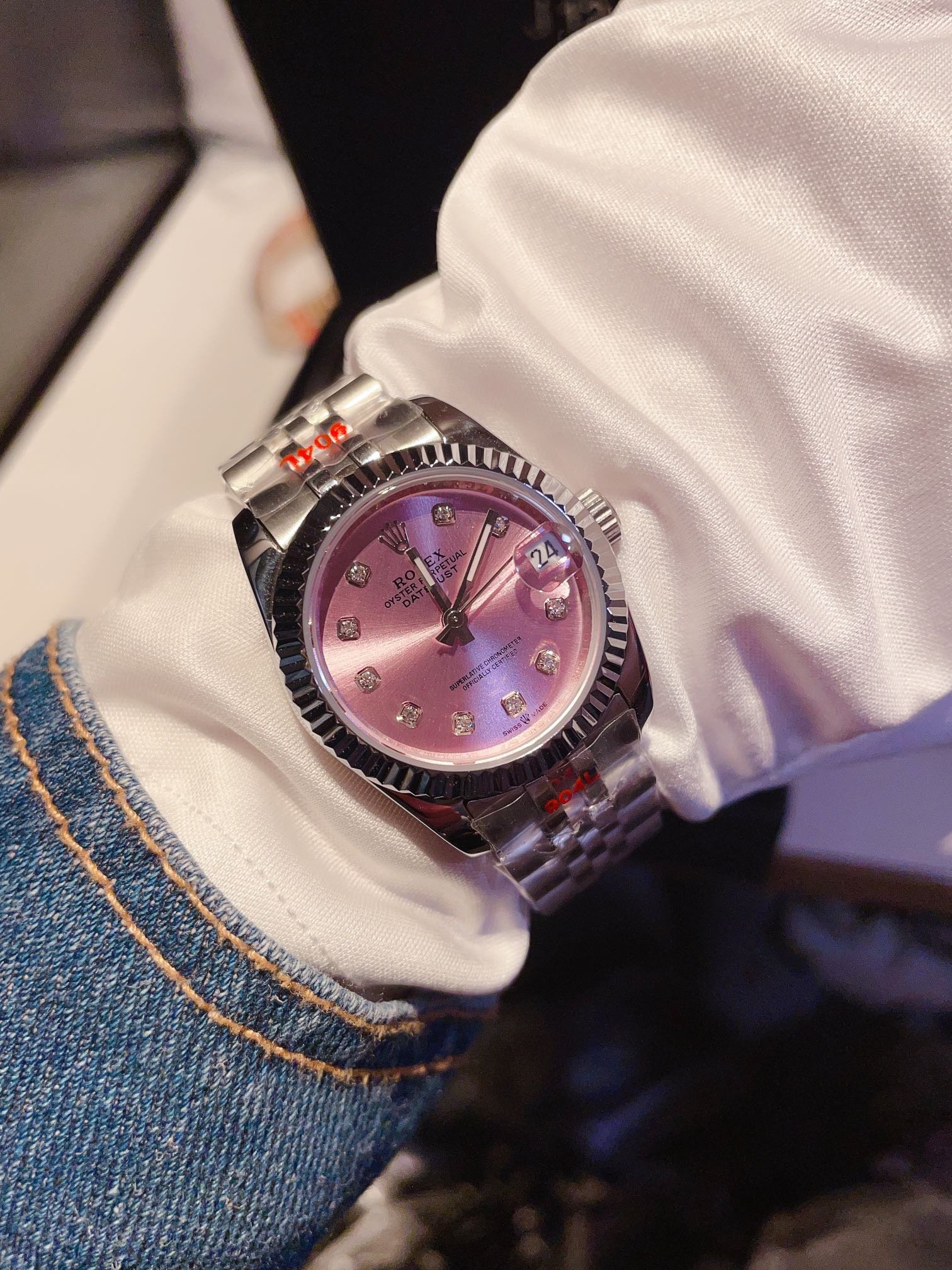 R01ex Datejust Pink Dail 31Mm 278384Rbr 0036