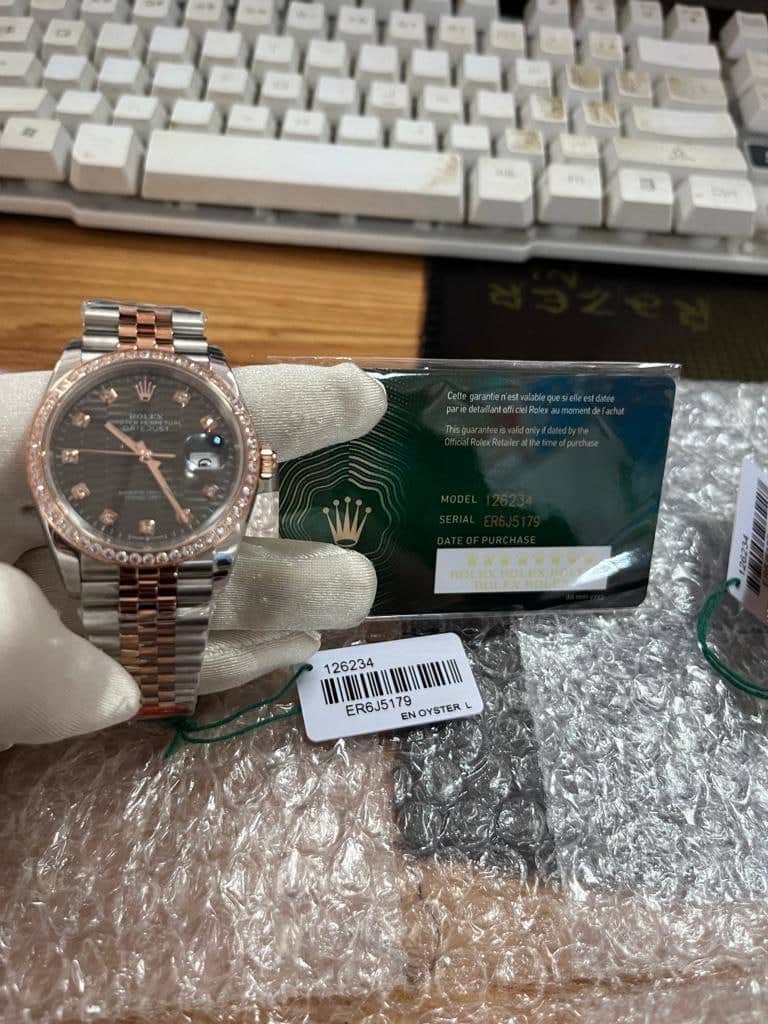 R01ex Datejust D1am0nd Dial 36Mm 126281Rbr Slflmdj