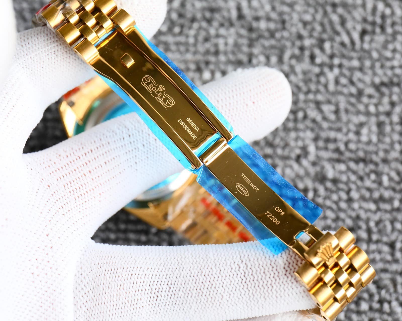 R01ex Datejust Roman Numeral Dial Gold In Green 41Mm