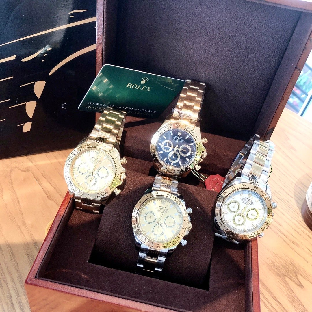 R01ex Cosmograph Daytona Stainless Steel Gold White 40Mm M126503 0001