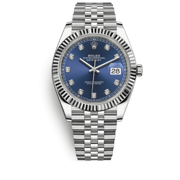R01ex Datejust Navy Blue Watch 41Mm 126334 0016
