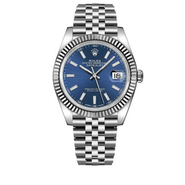 R01ex Datejust Jubilee Champagne Navy Blue 36Mm 126334 0002