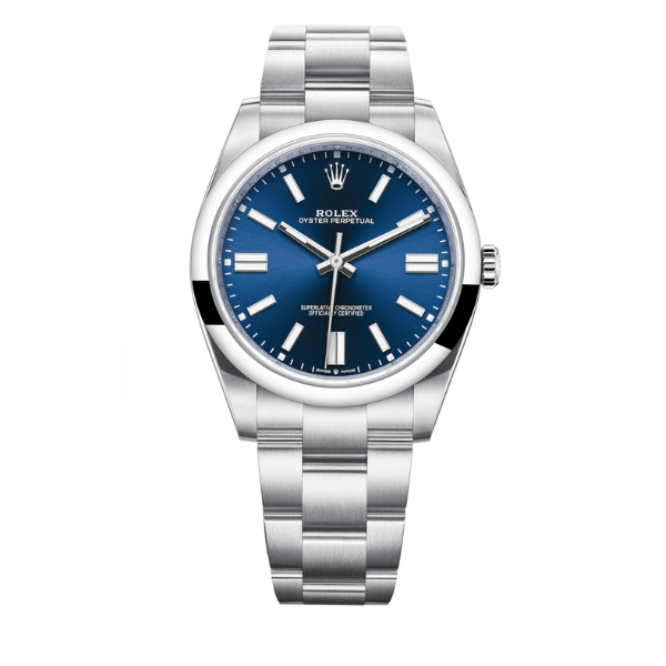 R01ex Oyster Perpetual Navy Blue 41Mm 124300 0003