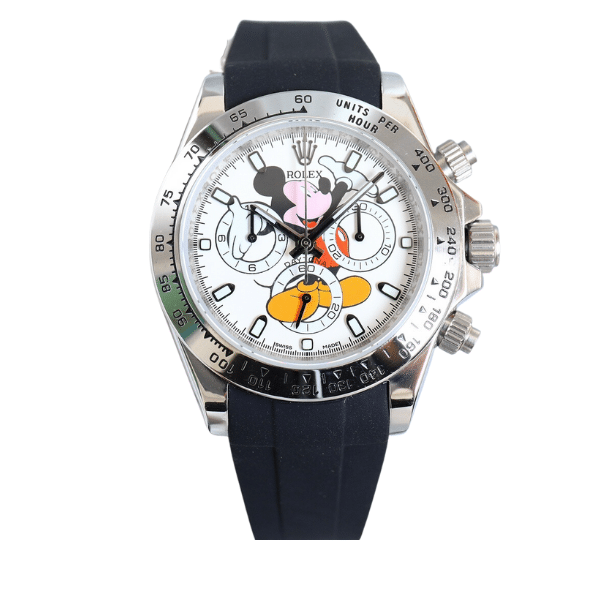 R01ex Cosmograph Daytona Mickey Mouse White Dial 40Mm 116519Ln 0027
