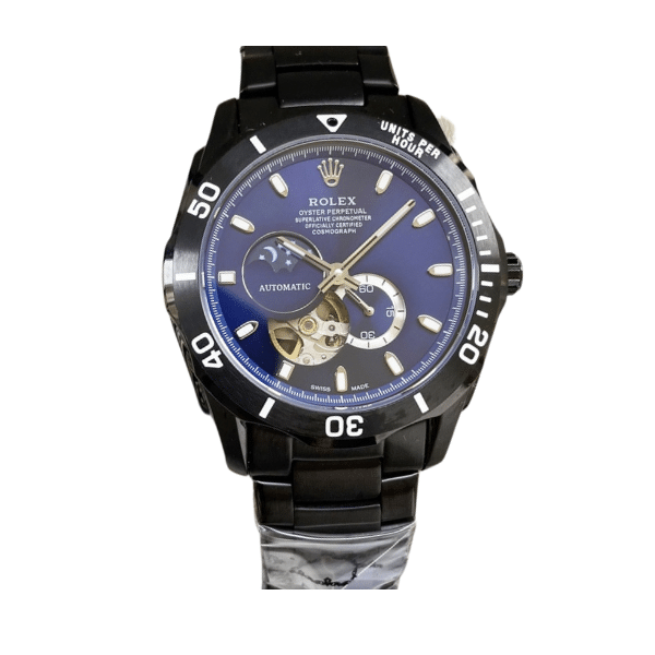 R01ex Oyster Perpetual Cosmograph Moonphase Navy Blue Dial 40Mm