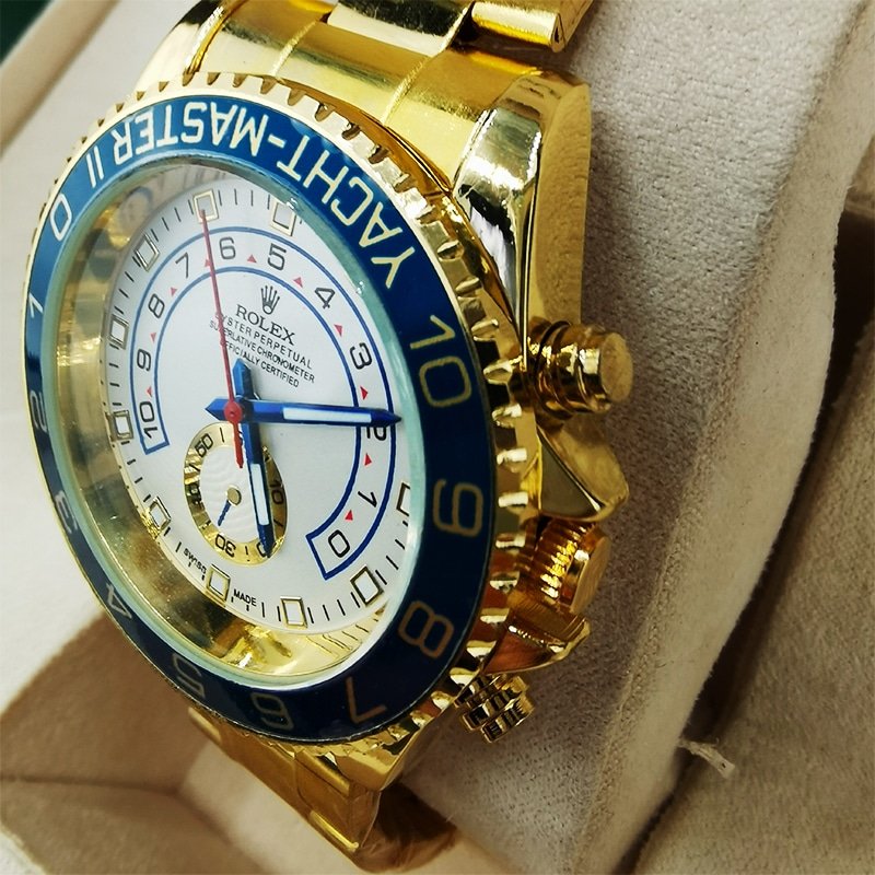 R01ex Oyster Yacht Master Ii 44Mm With Gold Strap 116688 0002