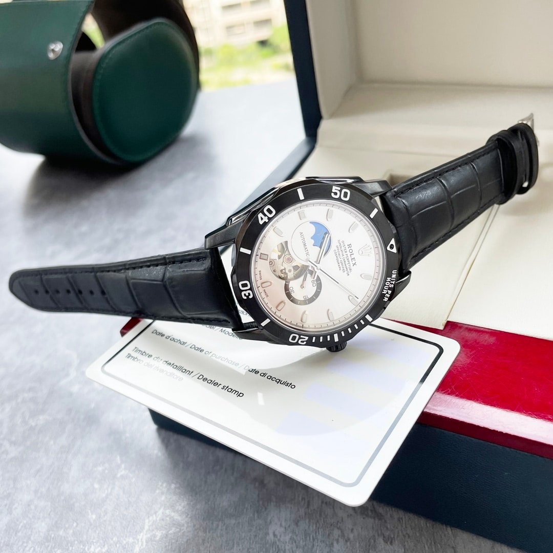 R01ex Oyster Perpetual Cosmograph Moonphase White Dial 40Mm