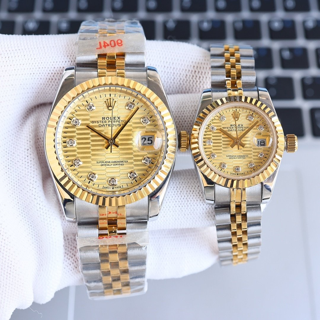 R01ex Oyster Datejust Oystersteel Golden Flip Dial 41Mm 126200 0099