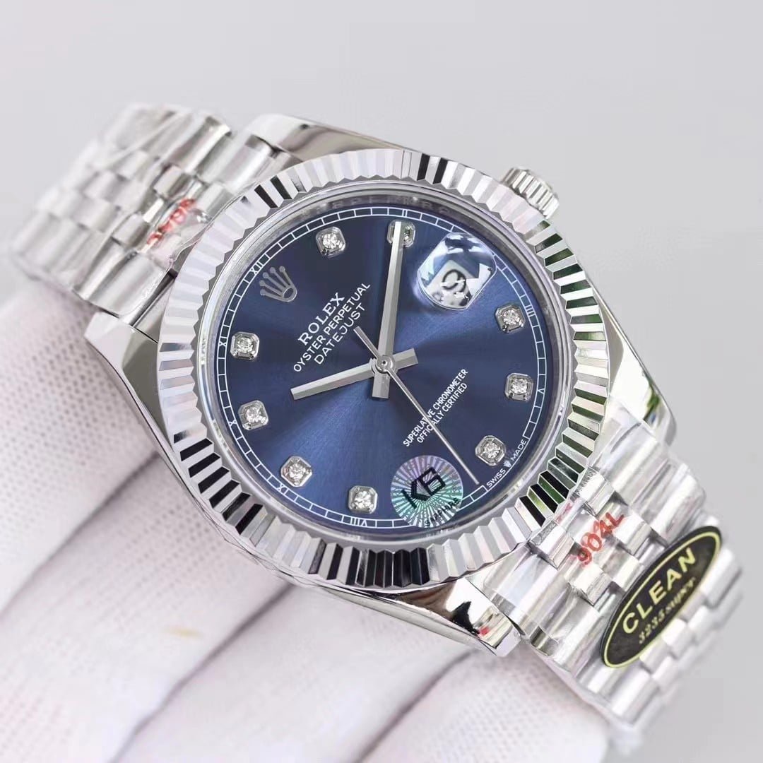 R01ex Datejust Navy Blue Watch 41Mm 126334 0016