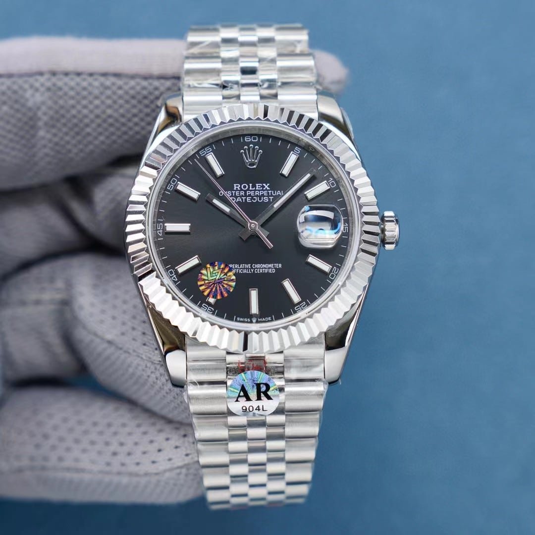 R01ex Datejust Jubilee Champagne Black 36Mm 126334 0002