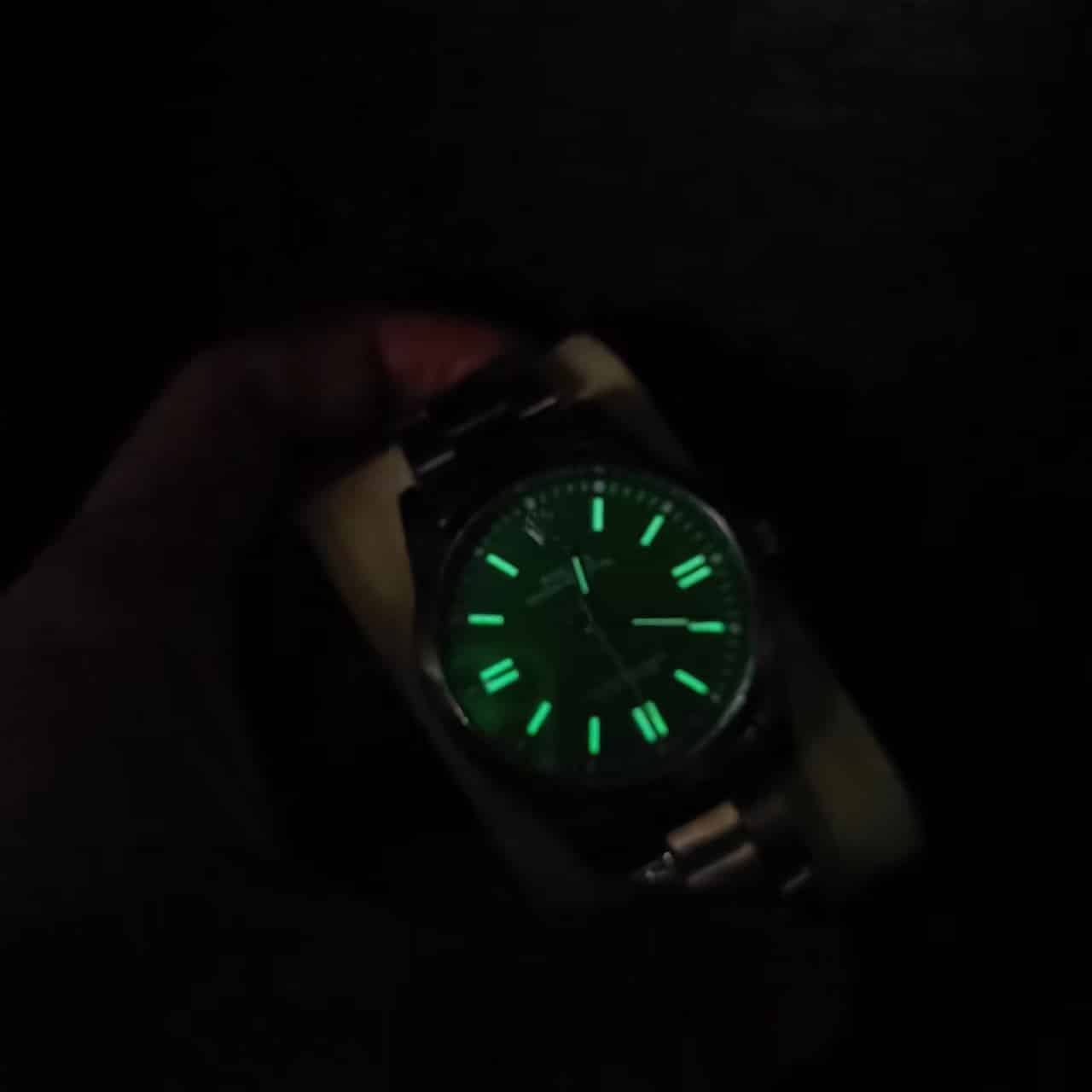 R01ex Oyster Perpetual Watch 41Mm Green Dial 126000 0005