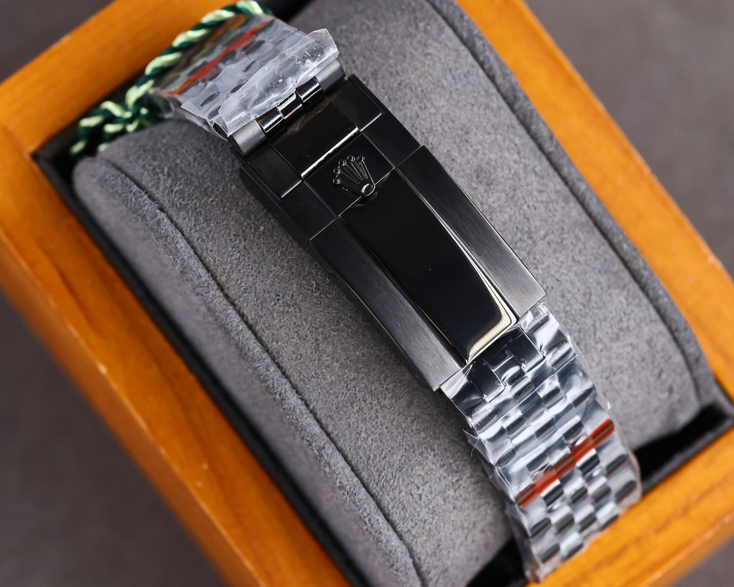 R01ex Oyster Gmt-Master Ii Watch Black Skull Pattern 40Mm