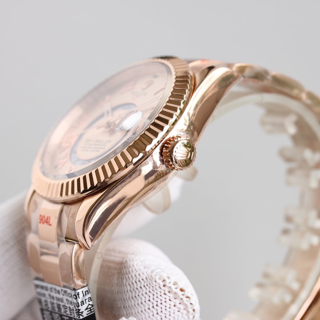 R01ex Oyster Perpetual Watch 42Mm Everose Gold 326935