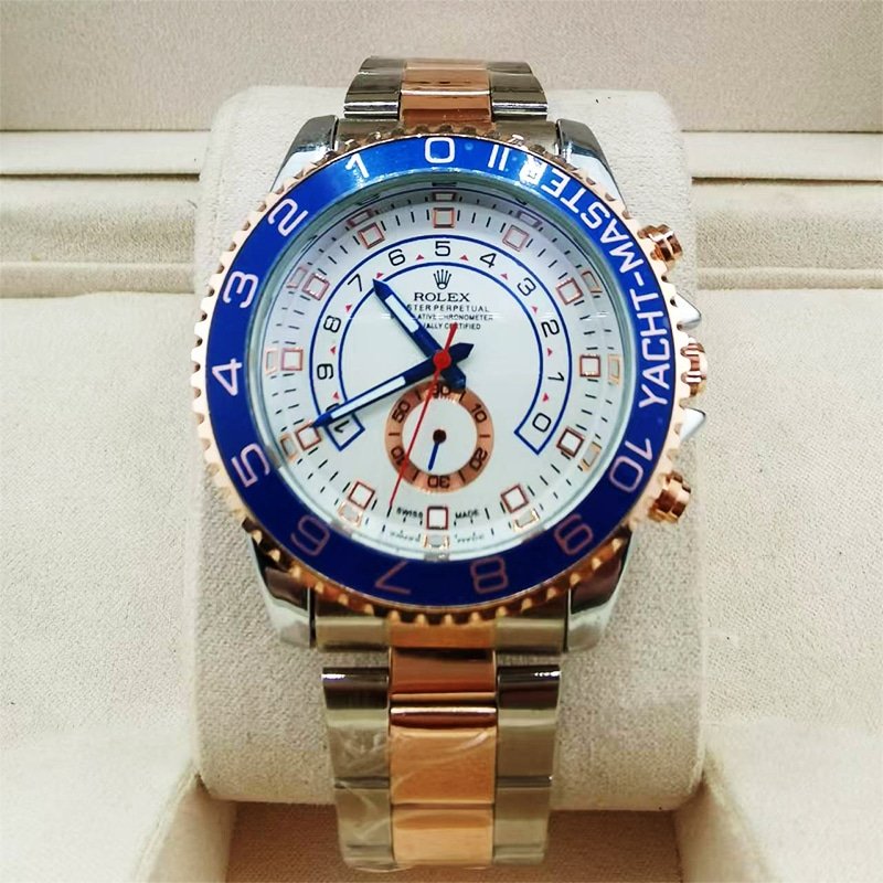 R01ex Oyster Yacht Master Ii 44Mm With Gold And Silver Strap 116681