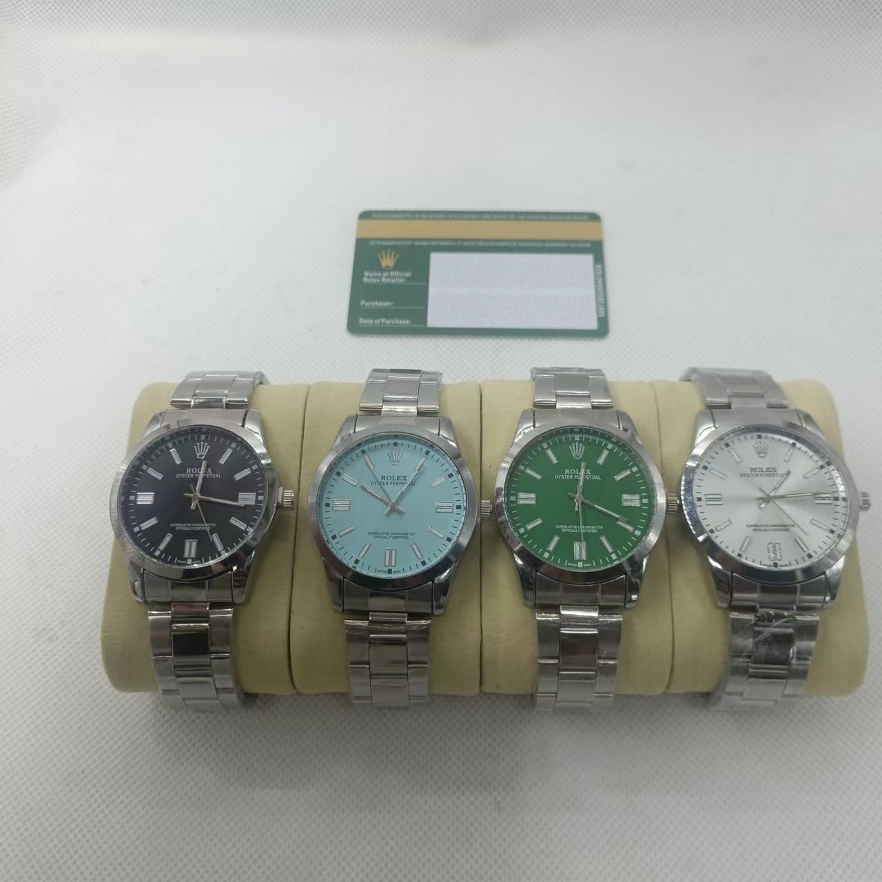 R01ex Oyster Perpetual Watch 41Mm Silver Dial 124300 0006