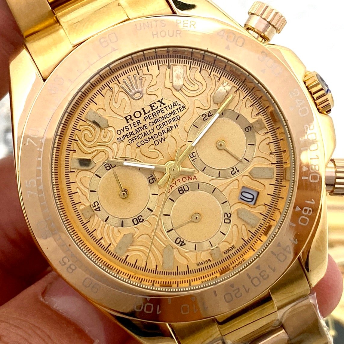 R01ex Cosmograph Daytona Pattern Gold 40Mm