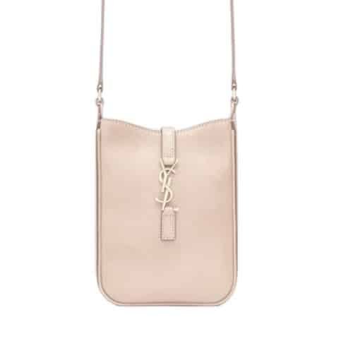 Sa1nt Lau*nt Le 5 A 7 Mini Vertical Bag Cream 18Cm