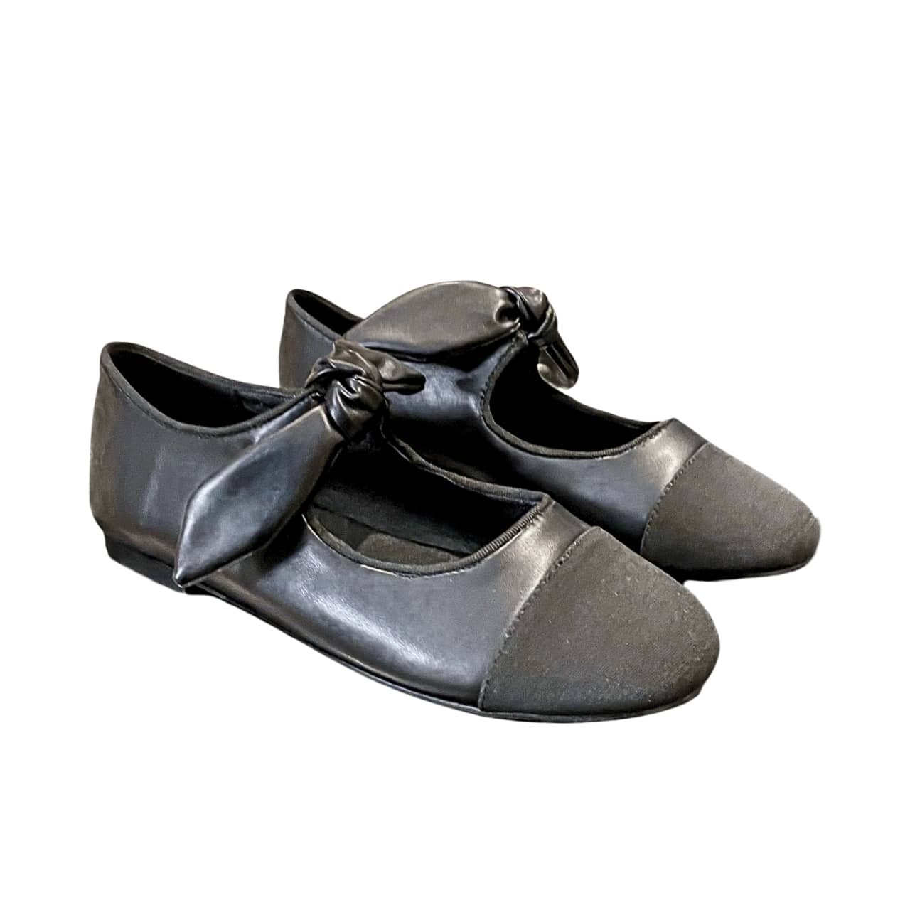 Ch**el Mary Janes Shoes All Black