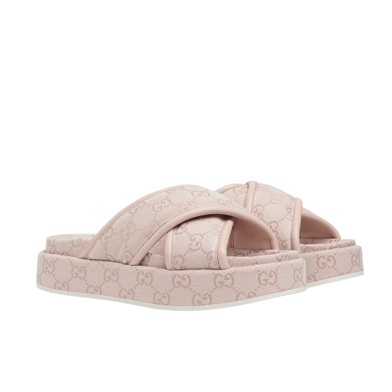 Gvc*1 Women’s Gg Platform Sandal Light Pink 816798 Fad9D 6845