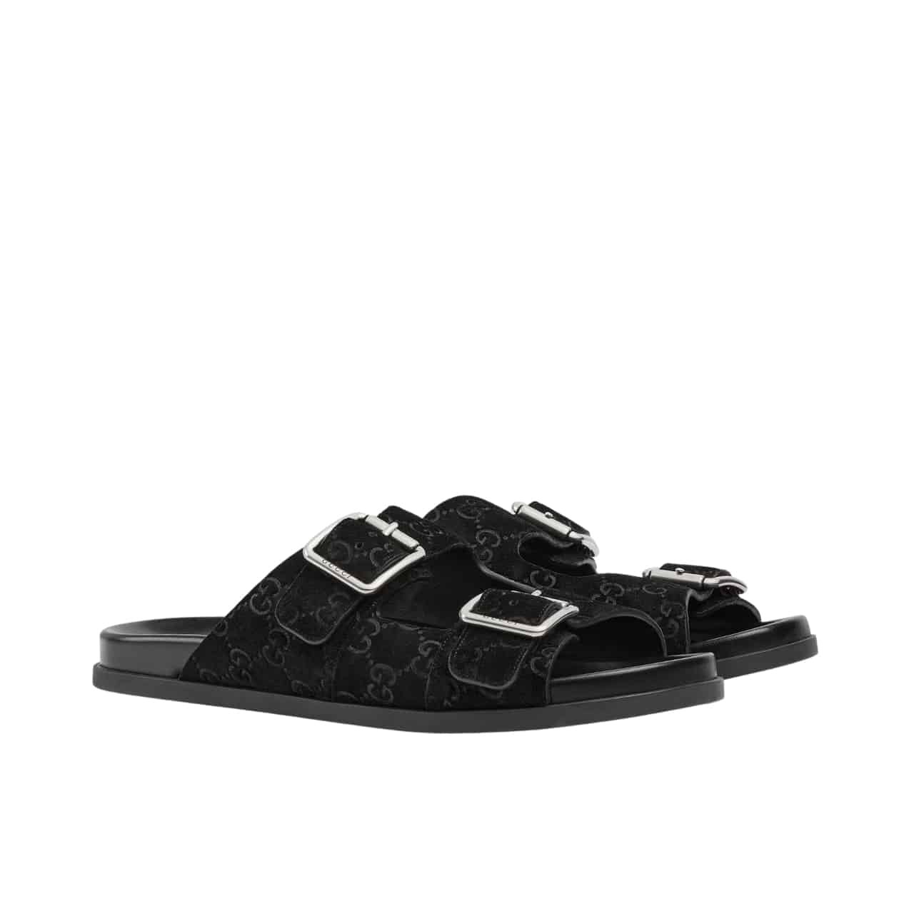 Gvc*1 Women’s Slide Sandal Black ‎816380 Aaduo 1000